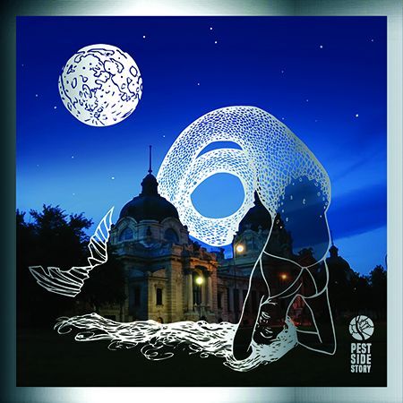 "Urban mermaid" plakt